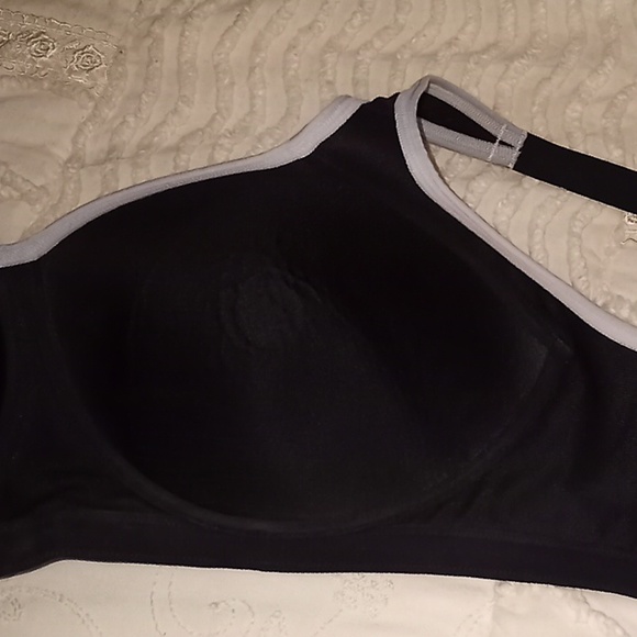 Vanity Fair Padded Black and Gray Bra Size 44D - Picture 7 of 11